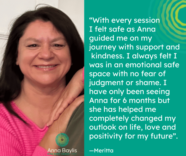 Positive client review about Anna Baylis life coaching services on Google