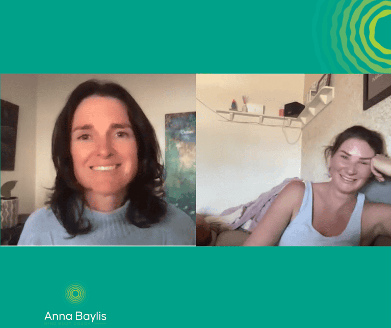 Anna Baylis helping clients create meaningful and lasting life changes